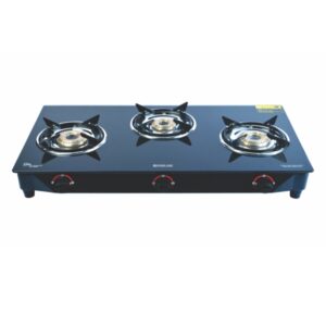 78 cm Hob| Brass Burners| Bakelite Knobs | Toughened Glass |Auto Ignition| 2 Yrs Comprehensive Warranty