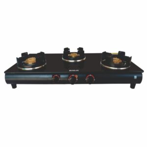 78 cm Hob| Brass Burners| Bakelite Knobs | Toughened Glass |Auto Ignition| 2 Yrs Comprehensive Warranty