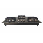 78 cm Hob| Brass Burners| Bakelite Knobs | Toughened Glass |Auto Ignition| 2 Yrs Comprehensive Warranty