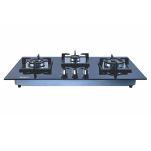 78 cm Hob| Brass Burners| Bakelite Knobs | Toughened Glass |Auto Ignition| 2 Yrs Comprehensive Warranty