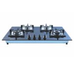 78 cm Hob| Brass Burners| Bakelite Knobs | Toughened Glass |Auto Ignition| 2 Yrs Comprehensive Warranty