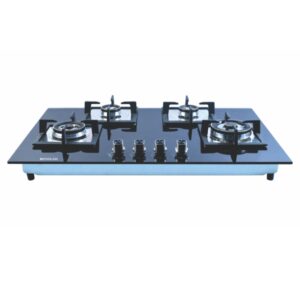 78 cm Hob| Brass Burners| Bakelite Knobs | Toughened Glass |Auto Ignition| 2 Yrs Comprehensive Warranty